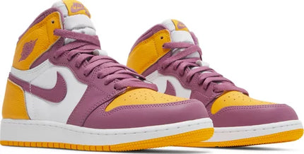 Nike Grade School Womens Air Jordan 1 Retro High OG Sneakers - 'Brotherhood'