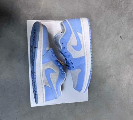 DISPLAY - Nike Womens Air Jordan 1 Low Sneakers - 'University Blue'
