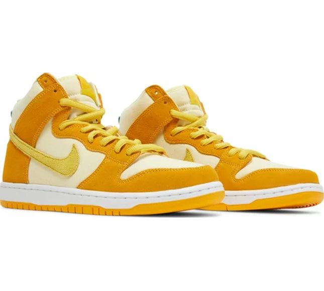 Nike Mens Dunk High SB Sneakers - 'Fruity Pack - Pineapple'