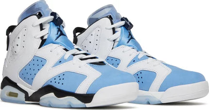 Nike Grade School Womens Air Jordan 6 Retro Sneakers - 'UNC Home'