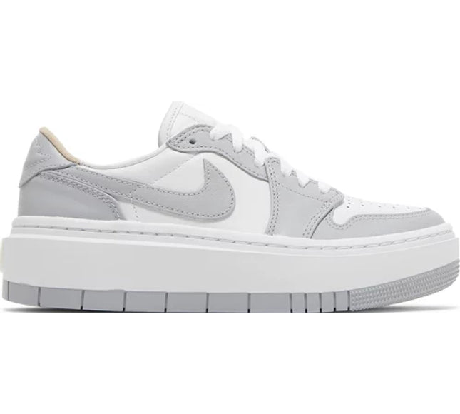 Nike Womens Air Jordan 1 Elevate Low Sneakers - 'Wolf Grey'