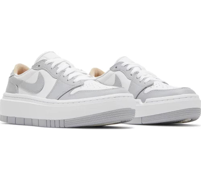 Nike Womens Air Jordan 1 Elevate Low Sneakers - 'Wolf Grey'