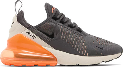 Nike Mens Air Max 270 Sneakers - 'Thunder Grey Total Orange'