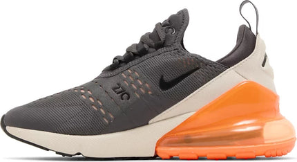 Nike Mens Air Max 270 Sneakers - 'Thunder Grey Total Orange'