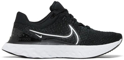 Nike Mens React Infinity Run Flyknit 3 'Black White'