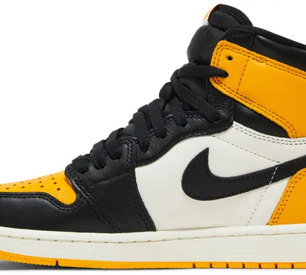 Nike Mens Air Jordan 1 Retro High OG Sneakers - 'Yellow Toe'