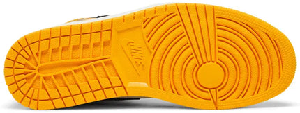 Nike Mens Air Jordan 1 Retro High OG Sneakers - 'Yellow Toe'