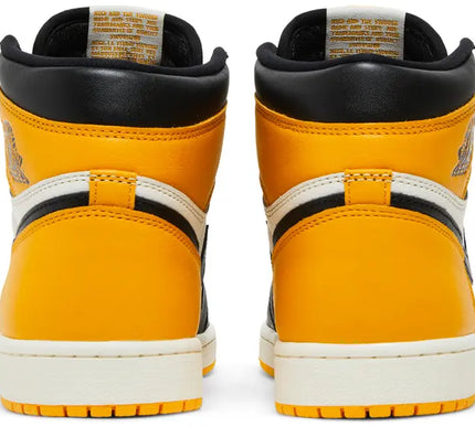 Nike Mens Air Jordan 1 Retro High OG Sneakers - 'Yellow Toe'