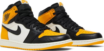 Nike Mens Air Jordan 1 Retro High OG Sneakers - 'Yellow Toe'