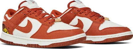 Nike Womens Dunk Low Retro Sneakers - 'Sun Club'