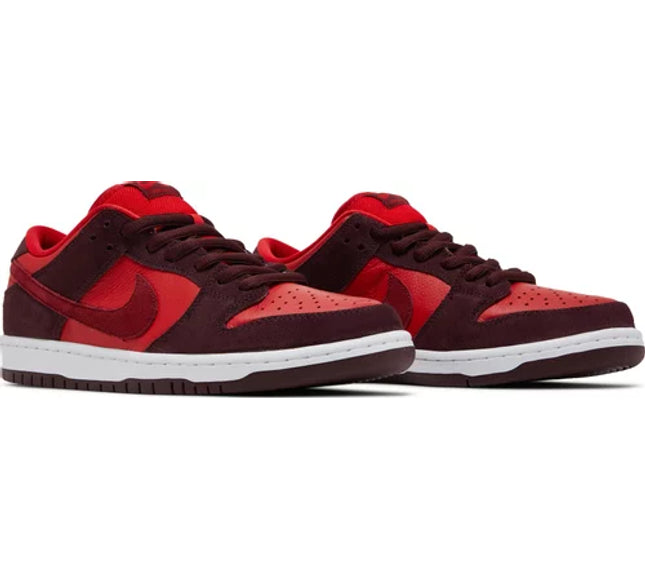 Nike Mens Dunk Low Pro SB Sneakers - 'Fruity Pack - Cherry'