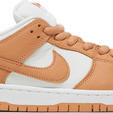 Nike Mens Dunk Low Pro ISO SB Sneakers - 'Light Cognac'