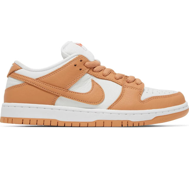Nike Mens Dunk Low Pro ISO SB Sneakers - 'Light Cognac'