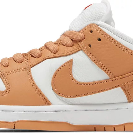 Nike Mens Dunk Low Pro ISO SB Sneakers - 'Light Cognac'