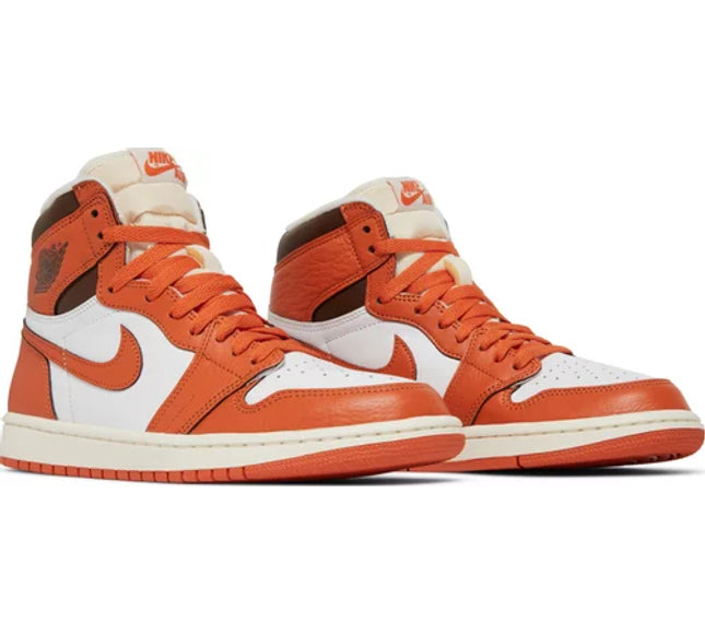Nike Womens Air Jordan 1 High OG Sneakers - 'Starfish'