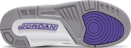 Nike Grade School Womens Air Jordan 3 Retro Sneakers - 'Dark Iris'