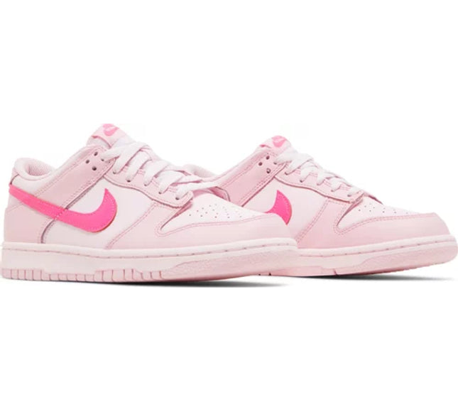 Nike Pre School Kids Dunk Low Sneakers - 'Triple Pink'