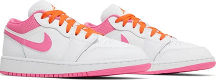 Nike Grade School Womens Air Jordan 1 Low Sneakers - 'Pinksicle'