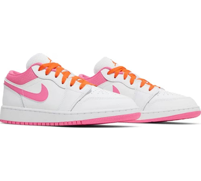 Nike Grade School Womens Air Jordan 1 Low Sneakers - 'Pinksicle'