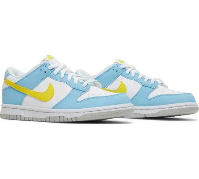 Nike Grade School Womens Dunk Low Next Nature Sneakers - 'Homer'