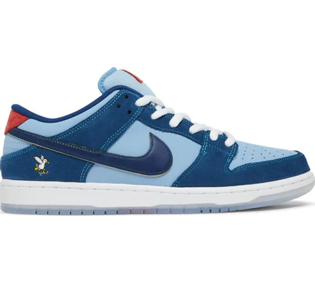 Nike Mens Why So Sad? x Dunk Low SB Sneakers - 'The Predatory Bird'