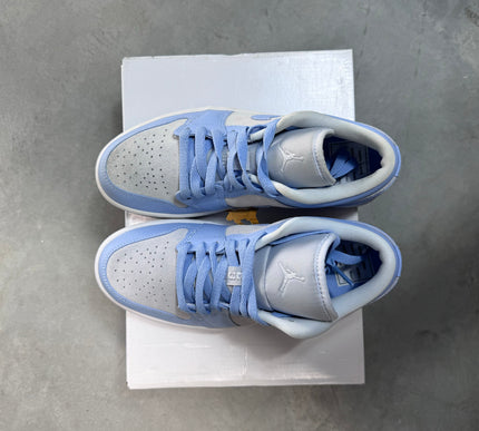 DISPLAY - Nike Womens Air Jordan 1 Low Sneakers - 'University Blue'