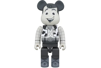 Bearbrick x Disney Woody 1000% B&W Ver.