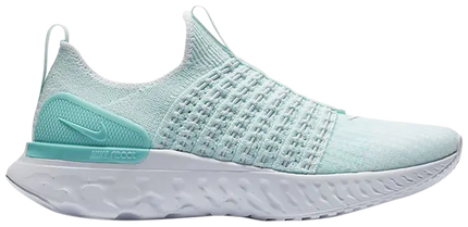 Nike Womens React Phantom Run Flyknit 2 'Teal Tint Aurora'