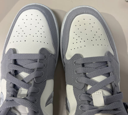 Nike Womens Air Jordan 1 Low SE Sneakers - 'Light Steel Grey'