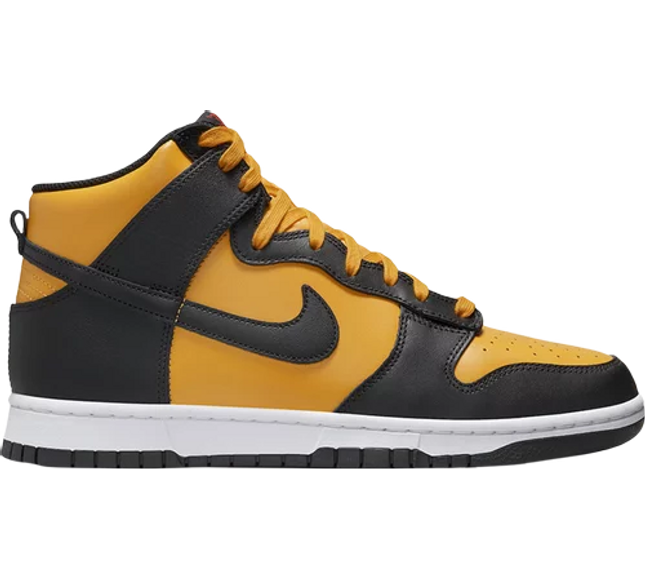 Nike Mens Dunk High Sneakers - 'Reverse Goldenrod'
