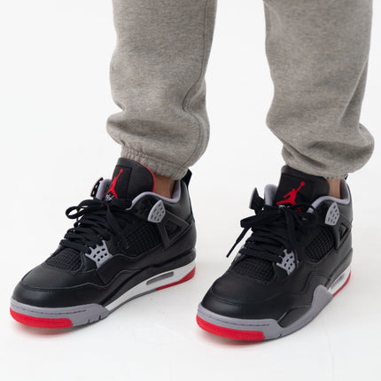 Nike Mens Jordan 4 Retro Sneakers - 'Bred Reimagined'