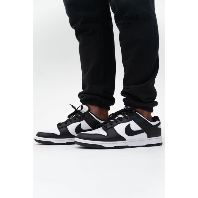 Nike Mens Dunk Low Sneakers - 'Black White'