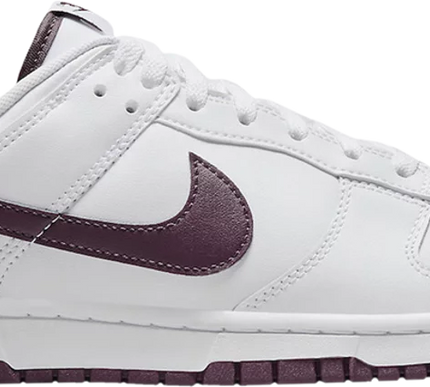 Nike Mens Dunk Low Sneakers - 'White Night Maroon'