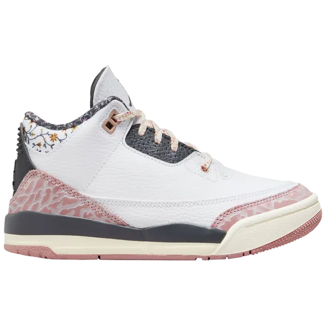 Nike Pre School Kids Air Jordan 3 Retro Sneakers - 'Vintage Floral'