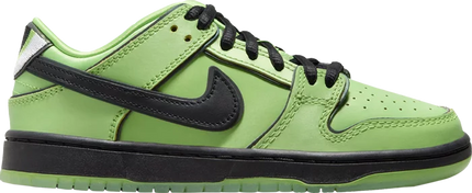Nike Pre School Kids The Powerpuff Girls x Dunk Low Pro SB QS Sneakers - 'Buttercup'