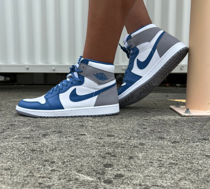 Nike Mens Air Jordan 1 Retro High OG Sneakers - 'True Blue'