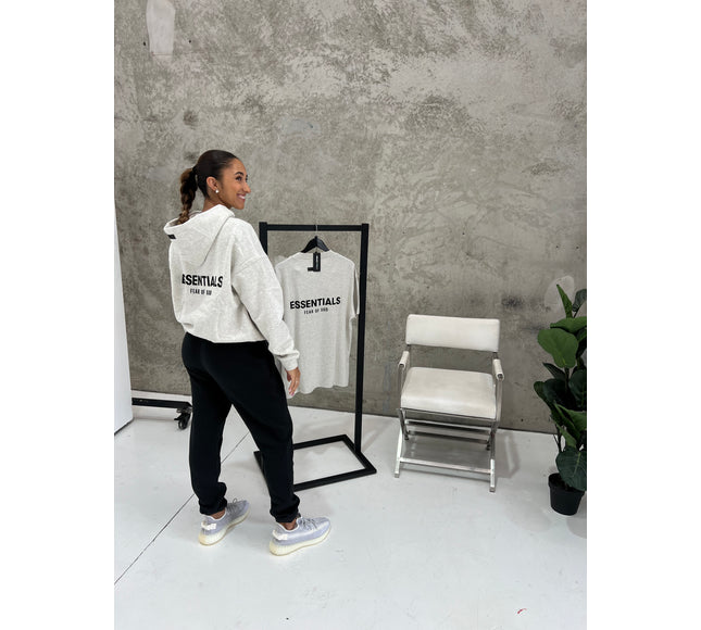 Fear of God Essentials Pullover Hoodie 'Light Oatmeal'