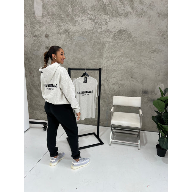 Fear of God Essentials Hoodie 'Light Oatmeal'