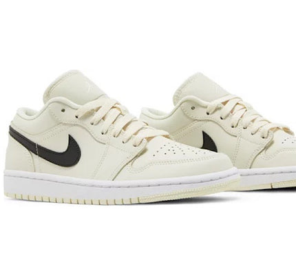 Nike Womens Air Jordan 1 Low Sneakers - 'Coconut Milk'