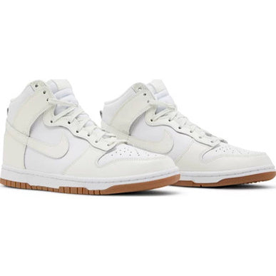 Nike Womens Dunk High Sneakers - 'Sail Gum'