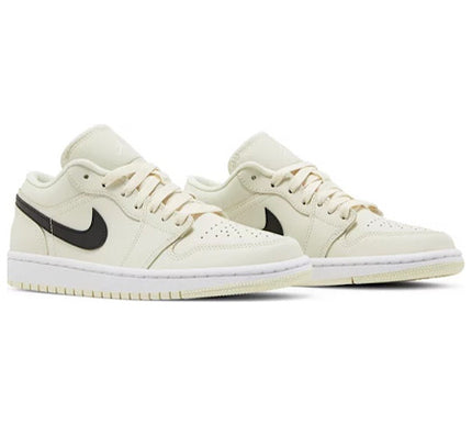Nike Womens Air Jordan 1 Low Sneakers - 'Coconut Milk'