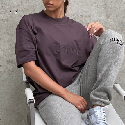 SS23 FEAR OF GOD ESSENTIALS Purple Plum T-Shirt