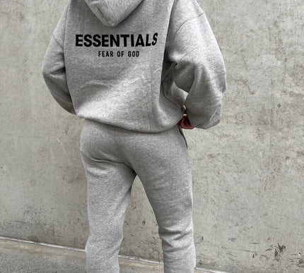 Fear of God Essentials Pullover Hoodie 'Dark Oatmeal'