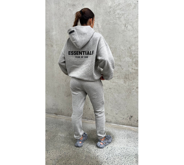 Fear of God Essentials Pullover Hoodie 'Dark Oatmeal'