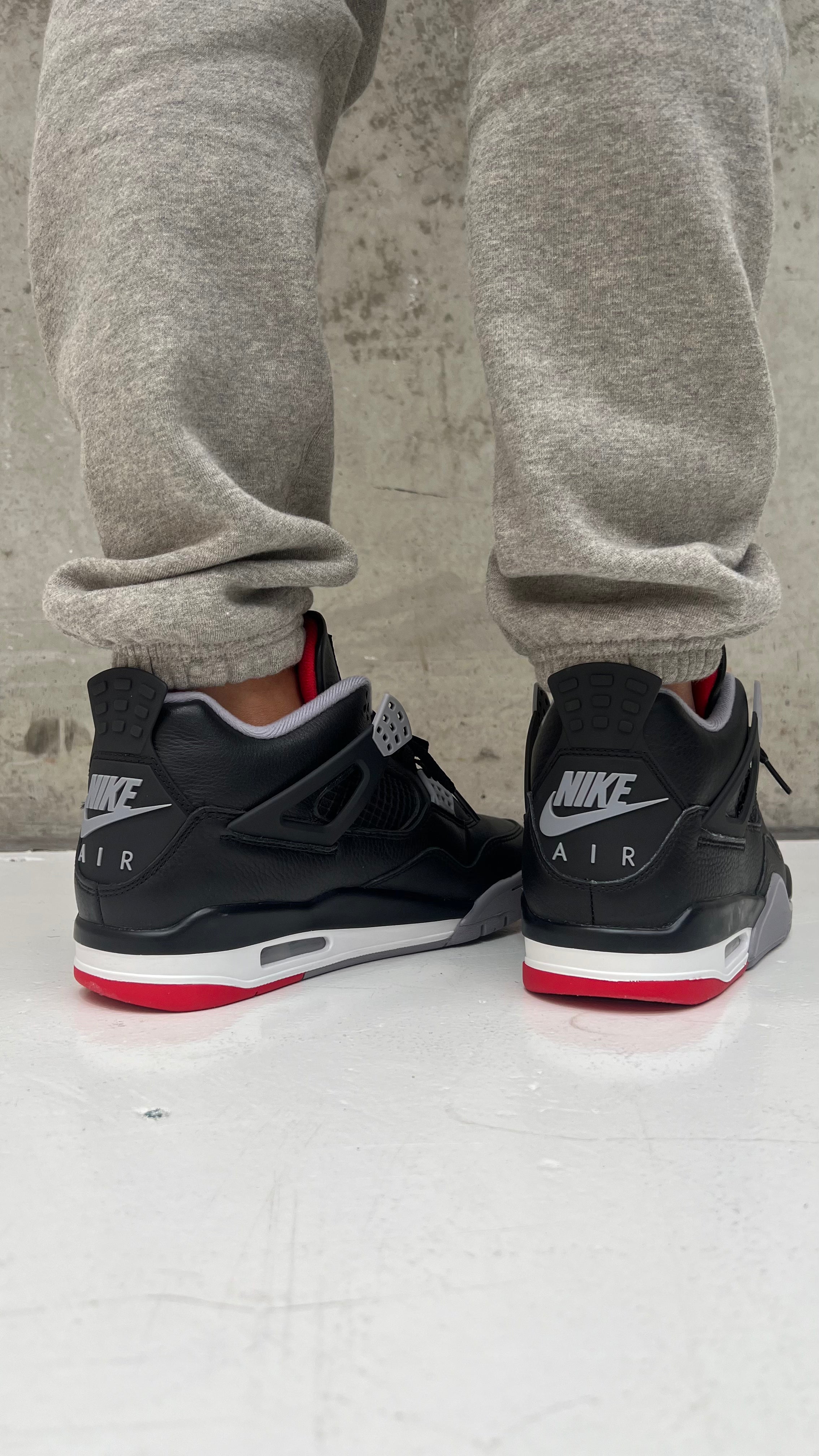 Nike Mens Jordan Retro Sneakers 'Bred Reimagined' – SOLESTREET