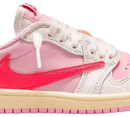 Nike Travis Scott x Air Jordan 1 Retro Low OG PS 'Sail Tropical Pink'