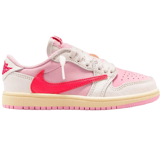 Nike Travis Scott x Air Jordan 1 Retro Low OG PS 'Sail Tropical Pink'