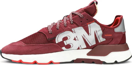 Adidas Mens 3M X Nite Jogger Sneakers - 'Burgundy'