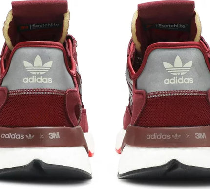 Adidas Mens 3M X Nite Jogger Sneakers - 'Burgundy'