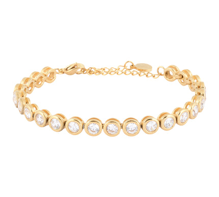 Bezel Tennis Bracelet